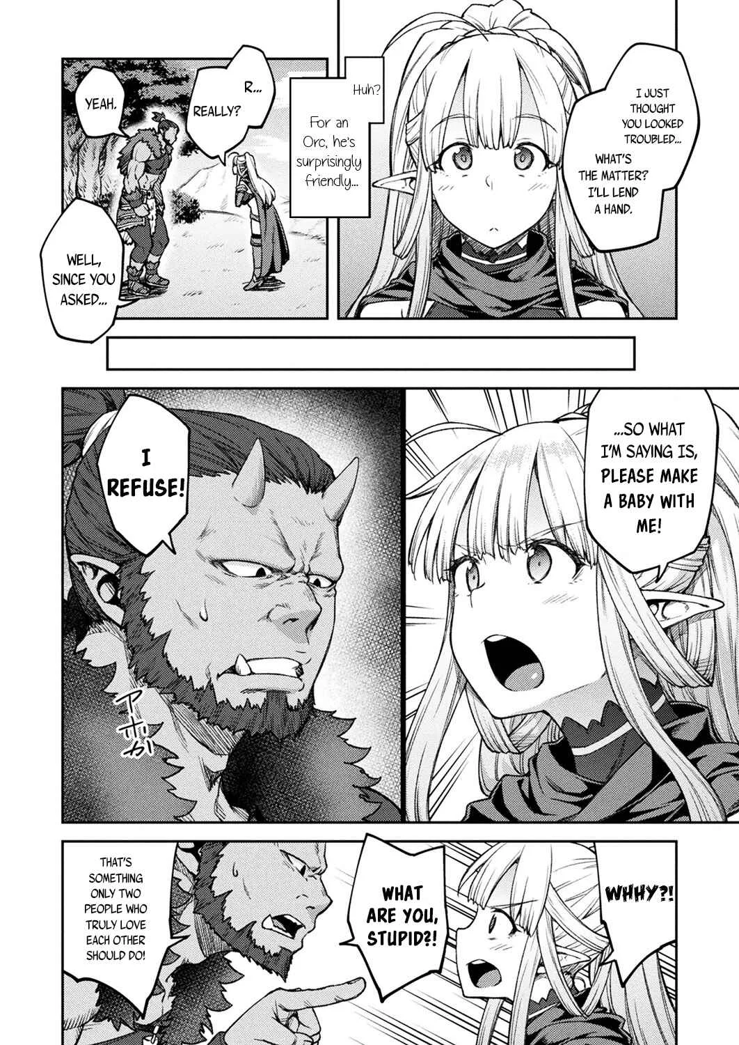 Himono Elf, Kozukuri o Suru. Chapter 1: Himono Elf, Kozukuri o Suru. - Page 4