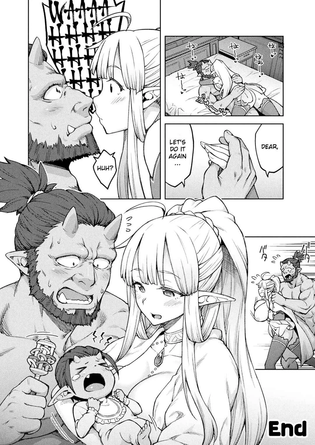 Himono Elf, Kozukuri o Suru. Chapter 2: Himono Elf, Kozukuri o Suru -after- - Page 12