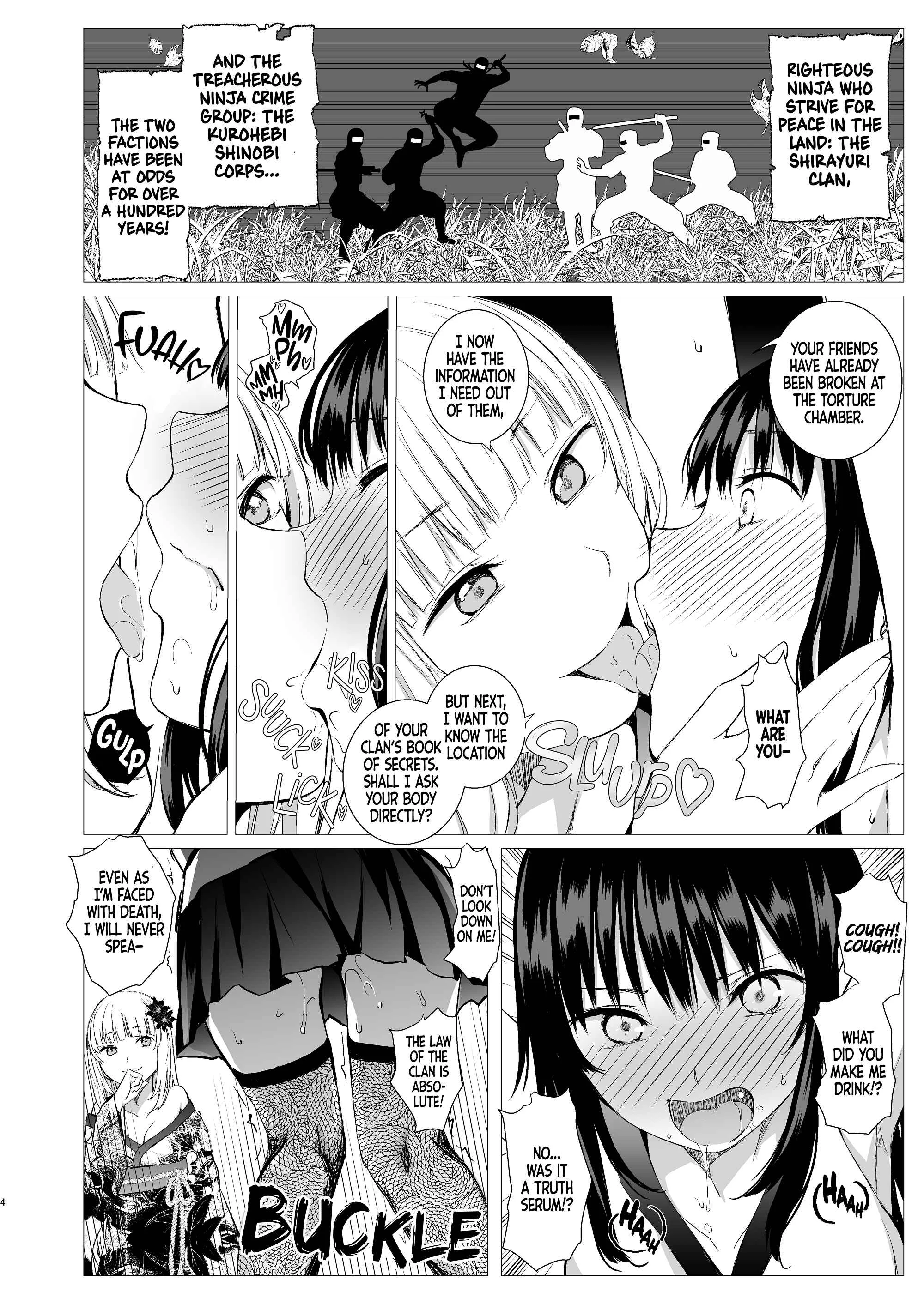How Shinobi Girls Play Around Chapter 1: Oneshot - Page 3