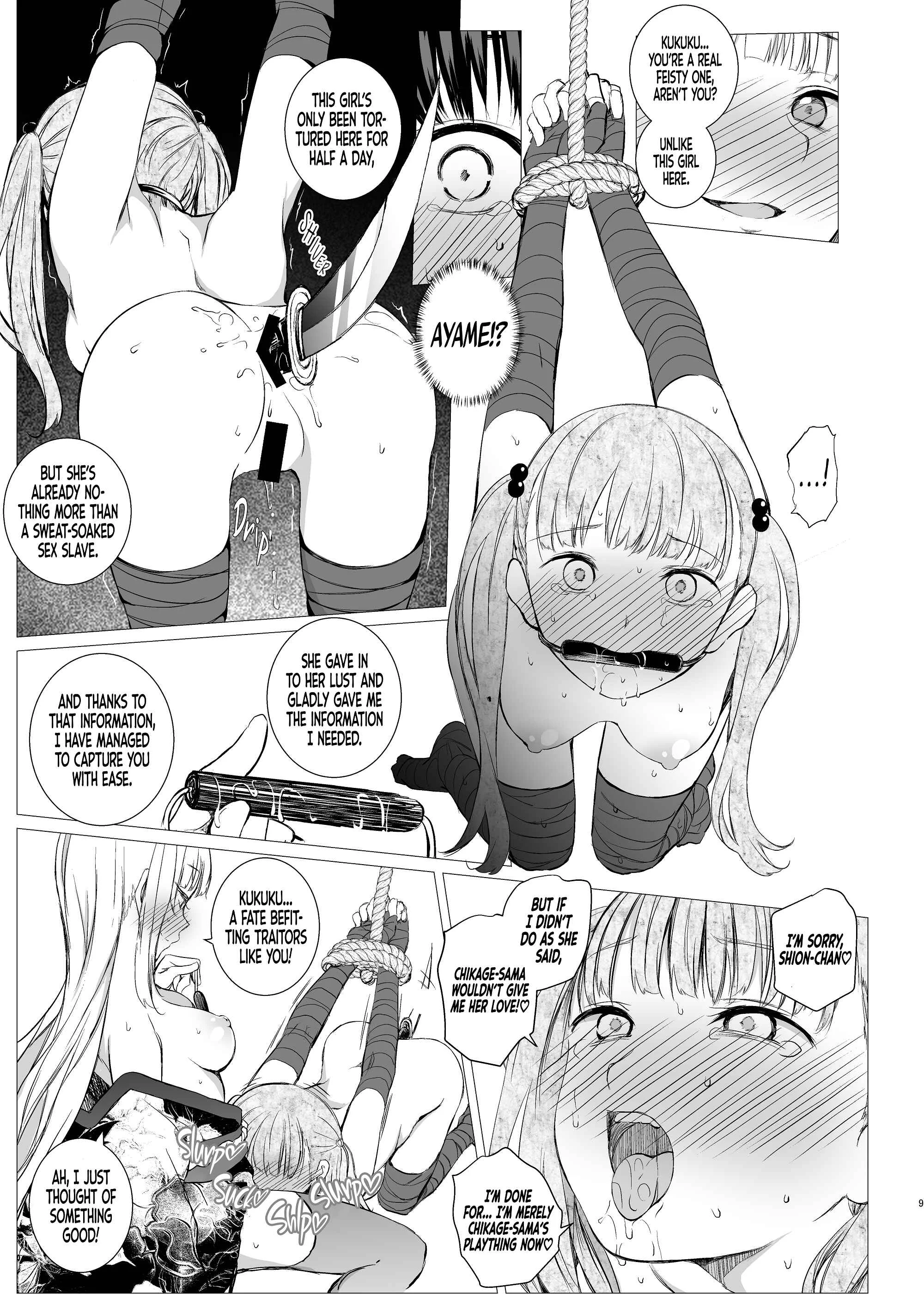 How Shinobi Girls Play Around Chapter 1: Oneshot - Page 8