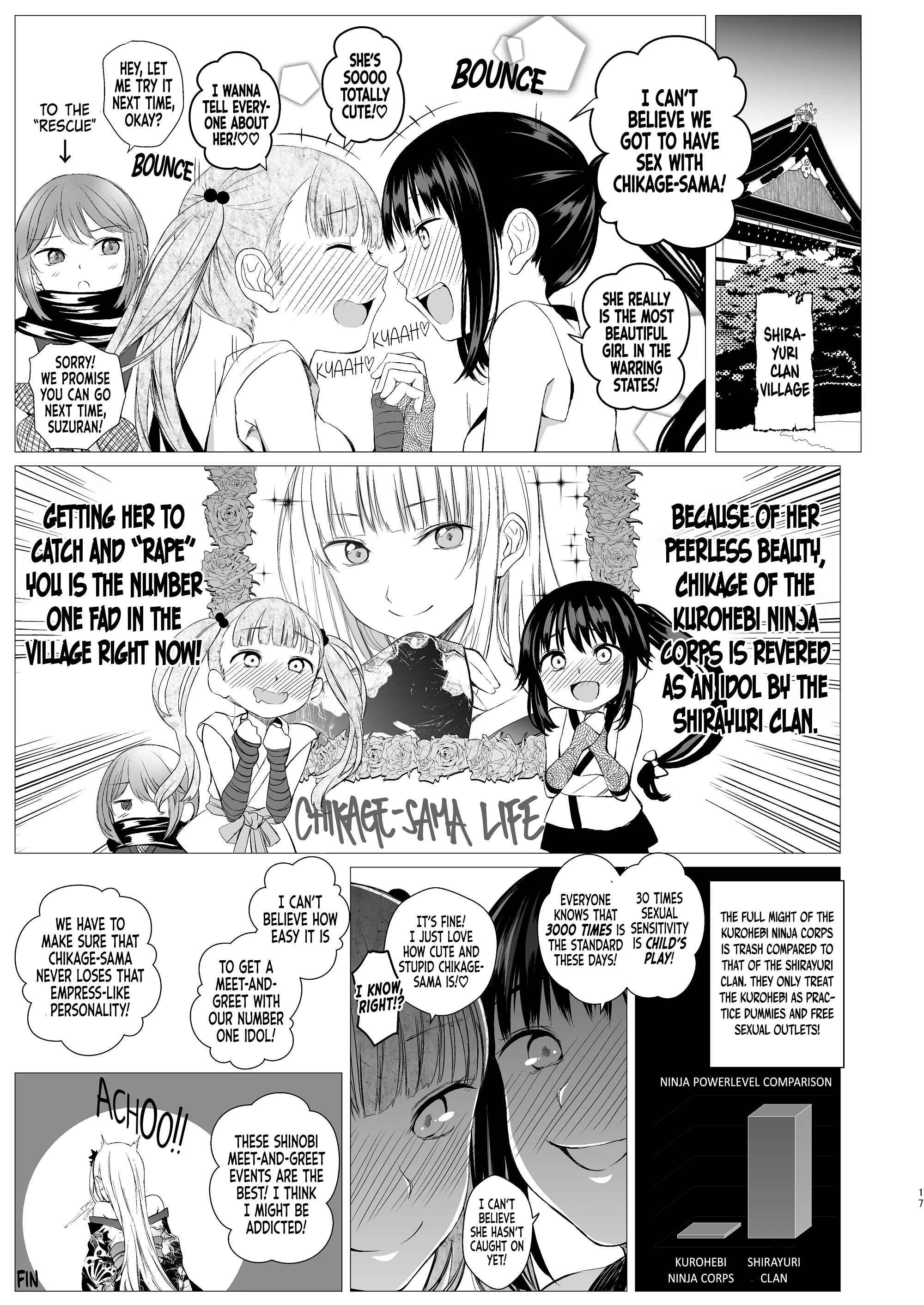 How Shinobi Girls Play Around Chapter 1: Oneshot - Page 16