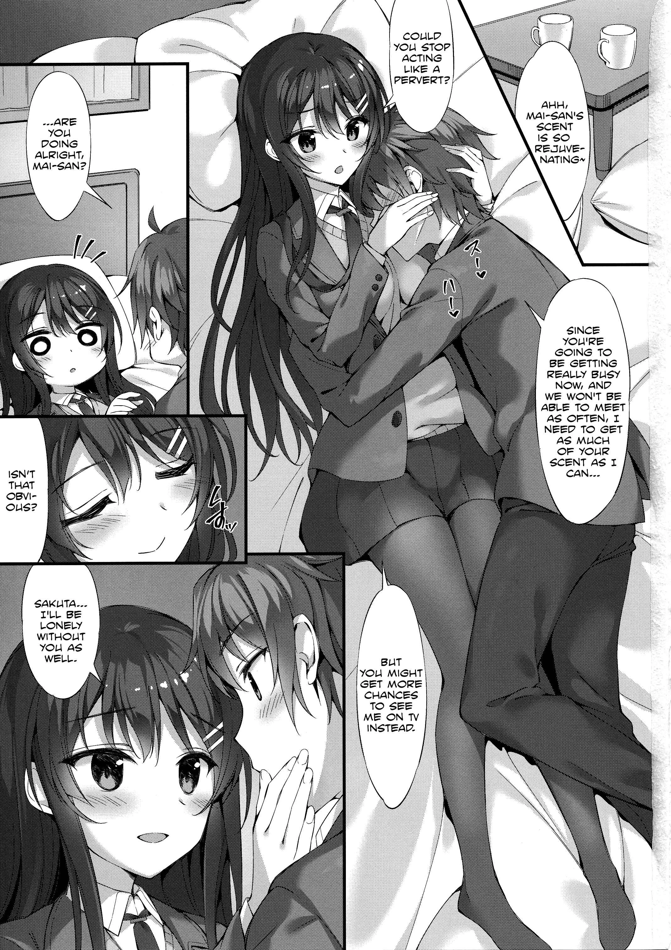 I Want to Flirt With Mai-senpai (Rascal Does Not Dream of Bunny Girl Senpai) Chapter 1 - Page 4