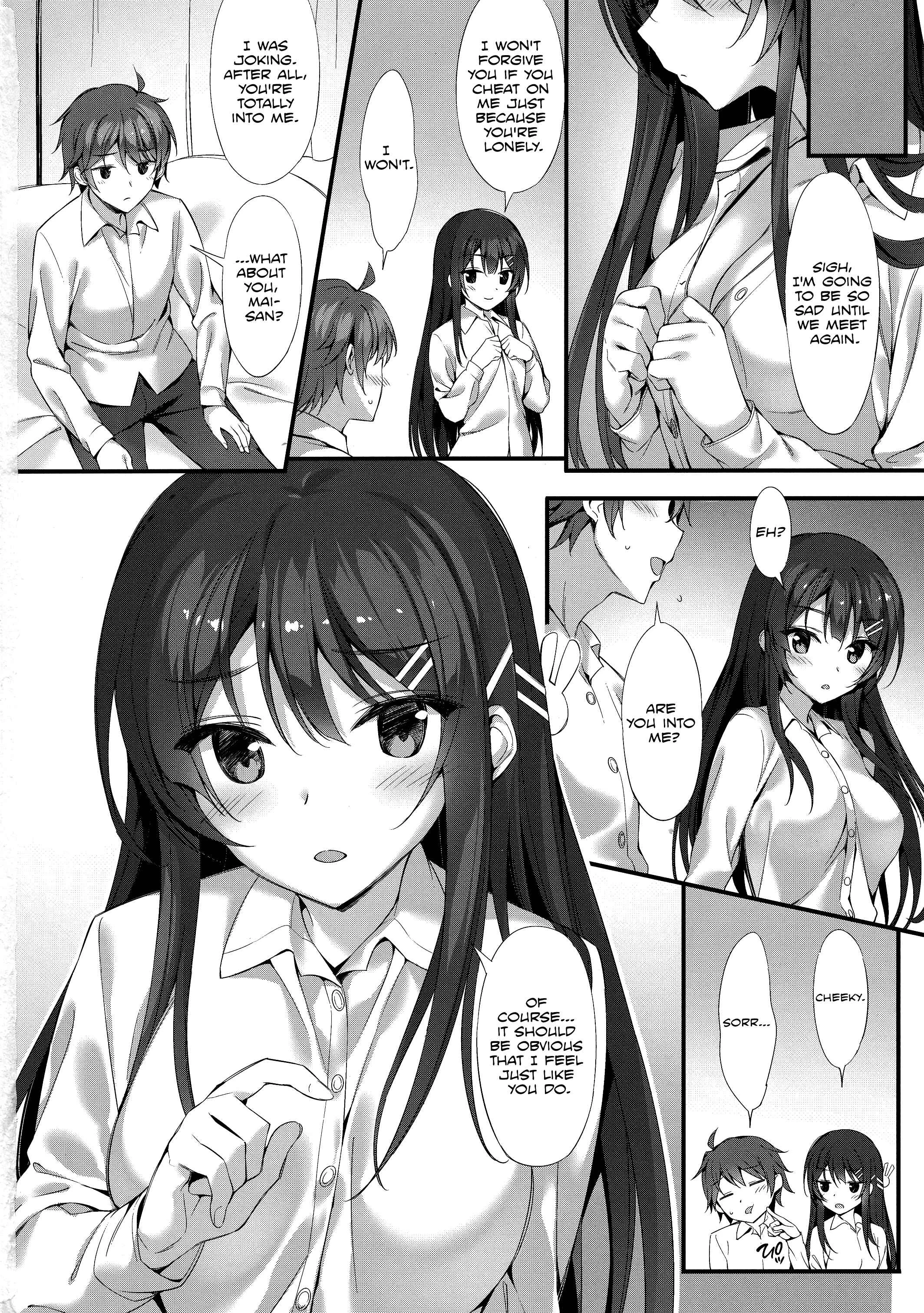 I Want to Flirt With Mai-senpai (Rascal Does Not Dream of Bunny Girl Senpai) Chapter 1 - Page 22