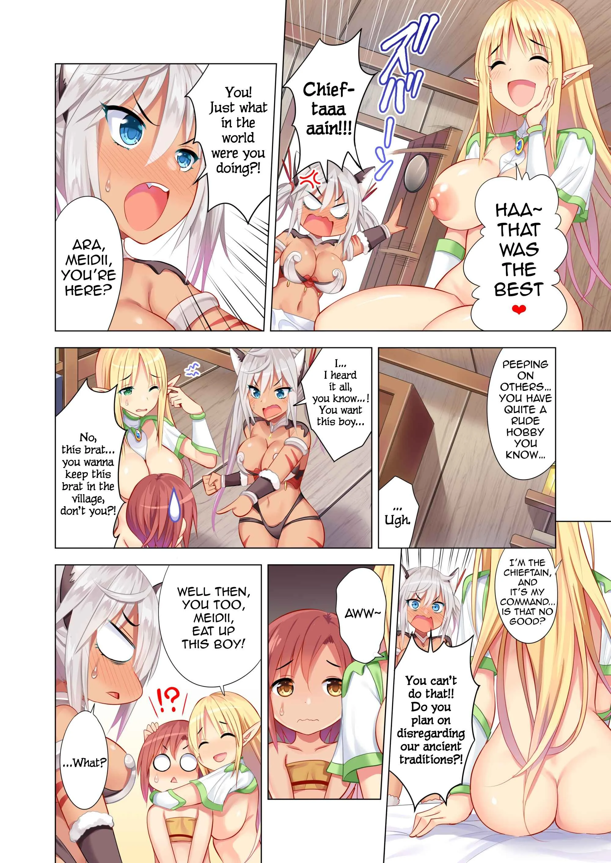 I was Caught by Lewd Amazons Chapter 1: Oneshot - Page 22