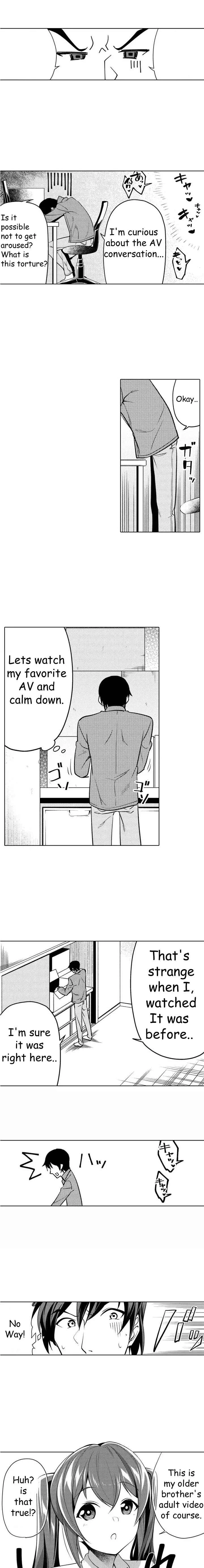 Ii kara Hayaku... Sex shiyo? - AV Kanshou-chuu ni Kossori to Nukedashite Kita Imouto no Tomodachi to... Chapter 1 - Page 6