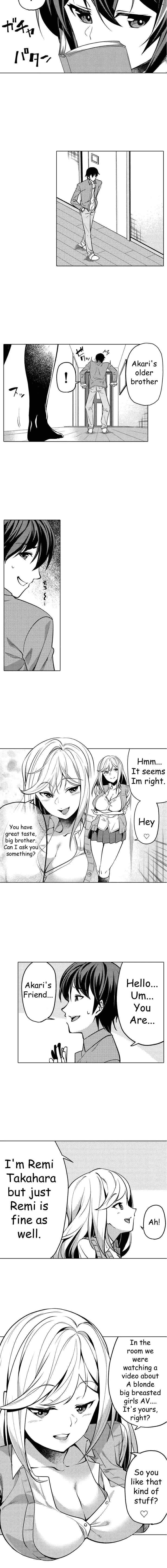 Ii kara Hayaku... Sex shiyo? - AV Kanshou-chuu ni Kossori to Nukedashite Kita Imouto no Tomodachi to... Chapter 1 - Page 9