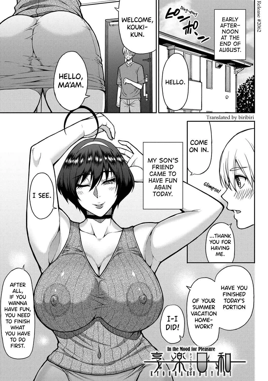 Iiwa, Watashi no Karada Suki ni Shite  - Wakai Osu ni Mitasaretai Jukujo-tachi Chapter 3: In the Mood for Pleasure - Page 1