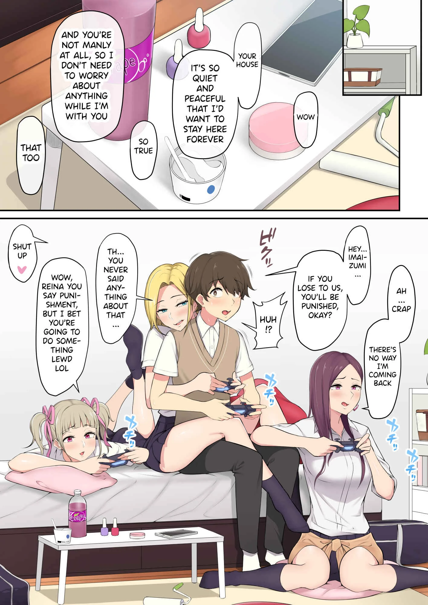 Imaizumin-chi wa Douyara Gal no Tamariba ni Natteru Rashii Chapter 1 - Page 5