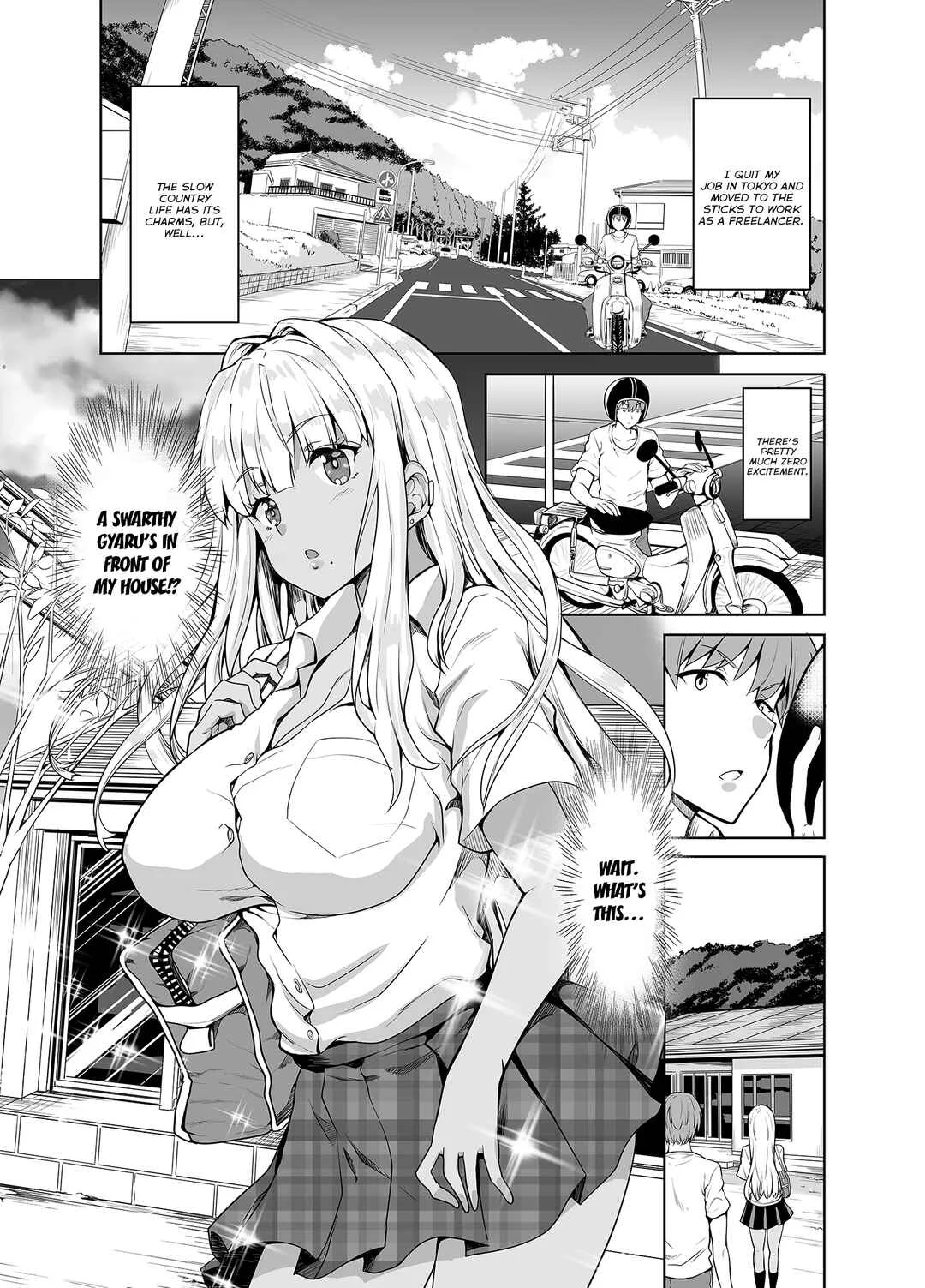 Inaka no Kuro Gal JK to Kekkon Shimashita Chapter 1 - Page 2