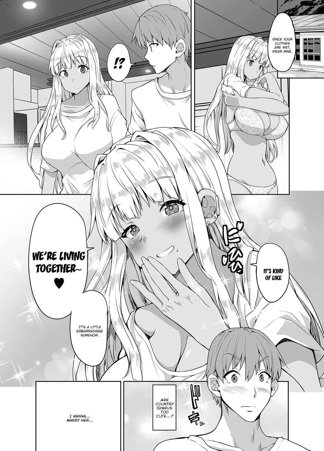 Inaka no Kuro Gal JK to Kekkon Shimashita Chapter 1 - Page 22