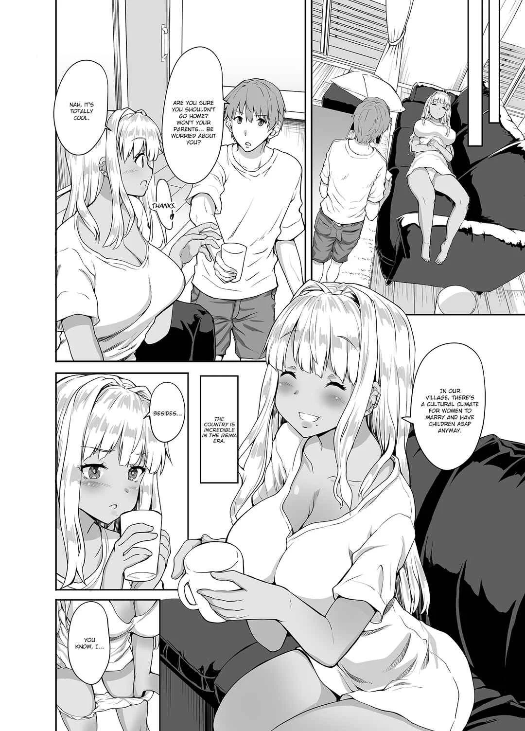 Inaka no Kuro Gal JK to Kekkon Shimashita Chapter 1 - Page 29