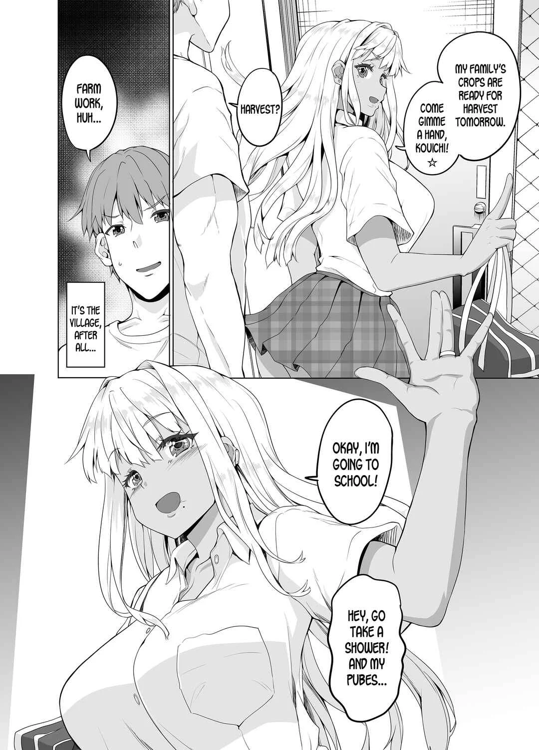 Inaka no Kuro Gal JK to Kekkon Shimashita Chapter 2 - Page 9