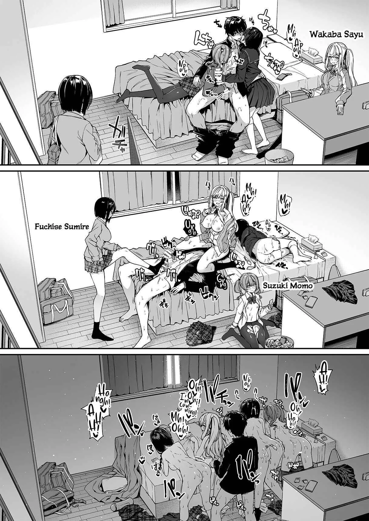 InCha Couple ga You Gal-tachi to SEX Training Suru Hanashi Chapter 2 - Page 3