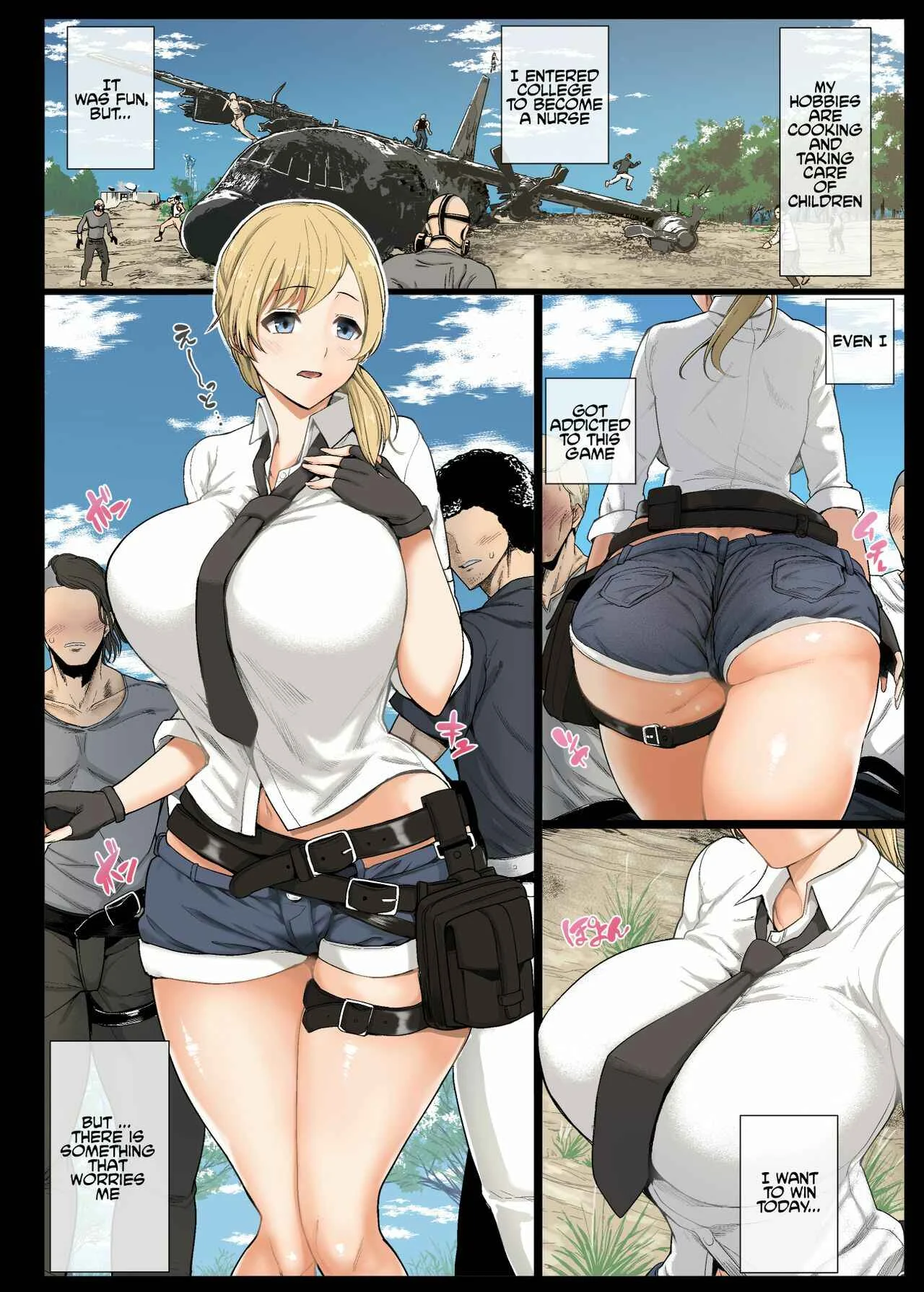 Indecent Win With a Female College Student Chapter 1: Oneshot - Page 2