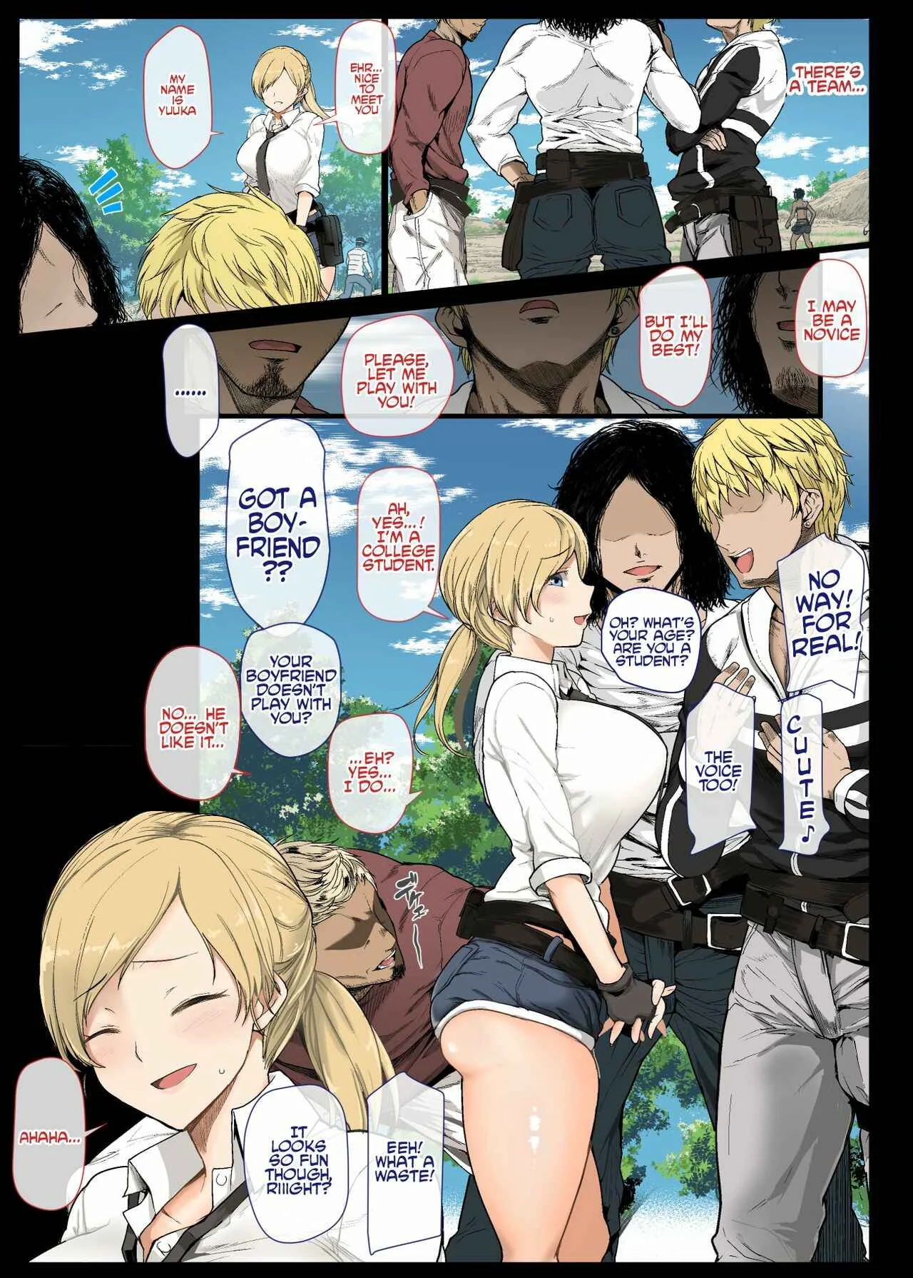 Indecent Win With a Female College Student Chapter 1: Oneshot - Page 3