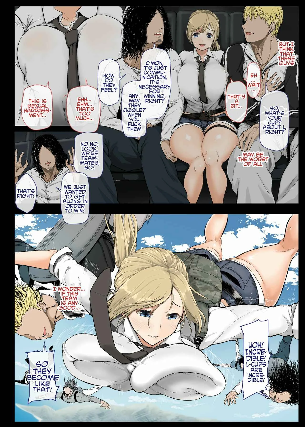 Indecent Win With a Female College Student Chapter 1: Oneshot - Page 6