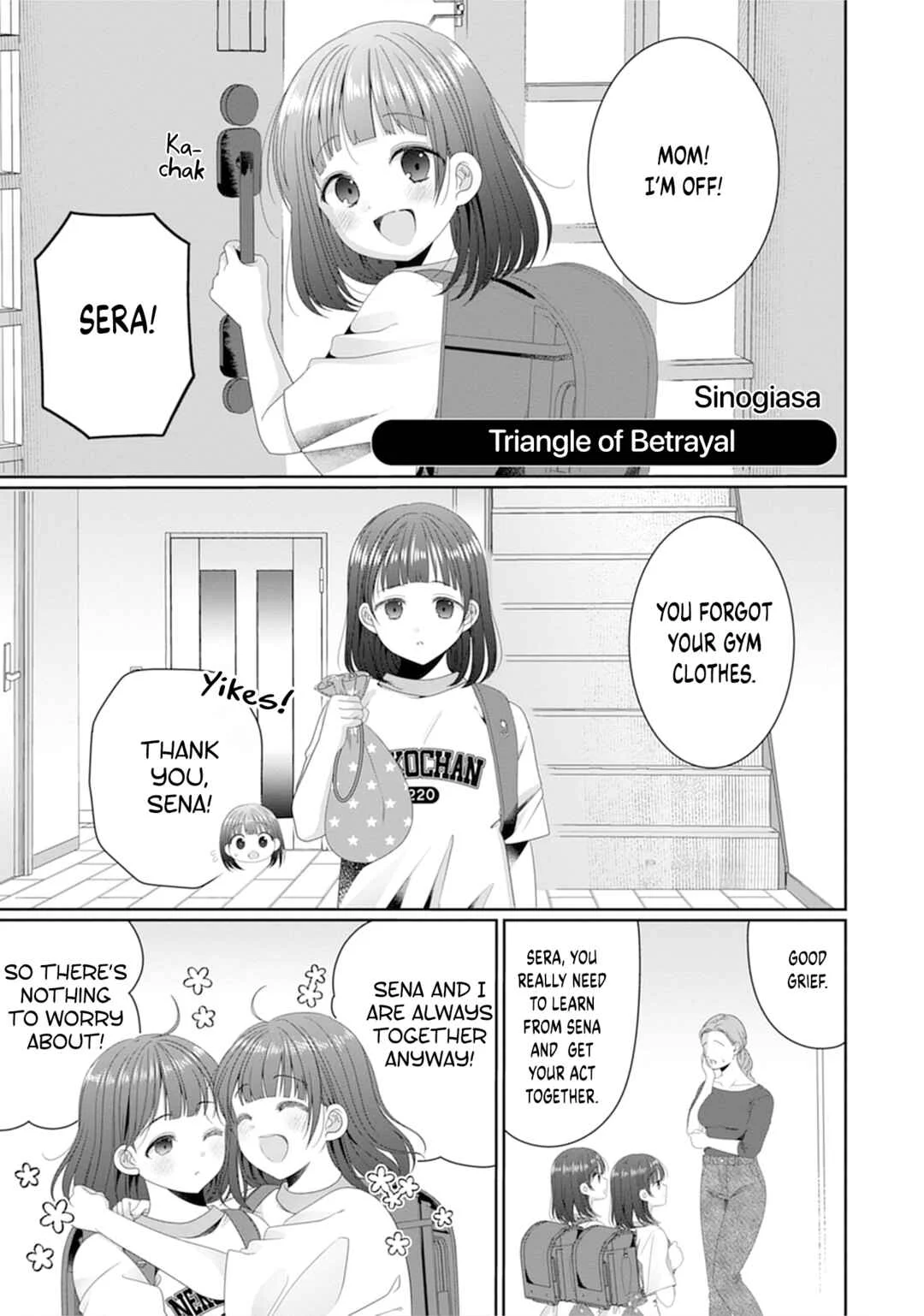 Infidelity NTR Yuri Anthology Chapter 1: Triangle of Betrayal - Page 1