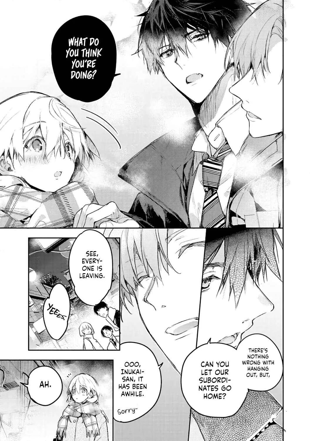 Inukai-san wa Kakure Dekiai Joushi - Konya dake wa "Suki" o Gaman Dekimasen! Chapter 1 - Page 20