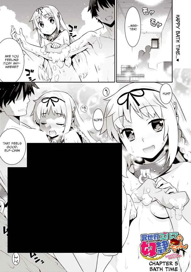 Isekai Elf no Dorei-chan Chapter 5: Bath Time - Page 1