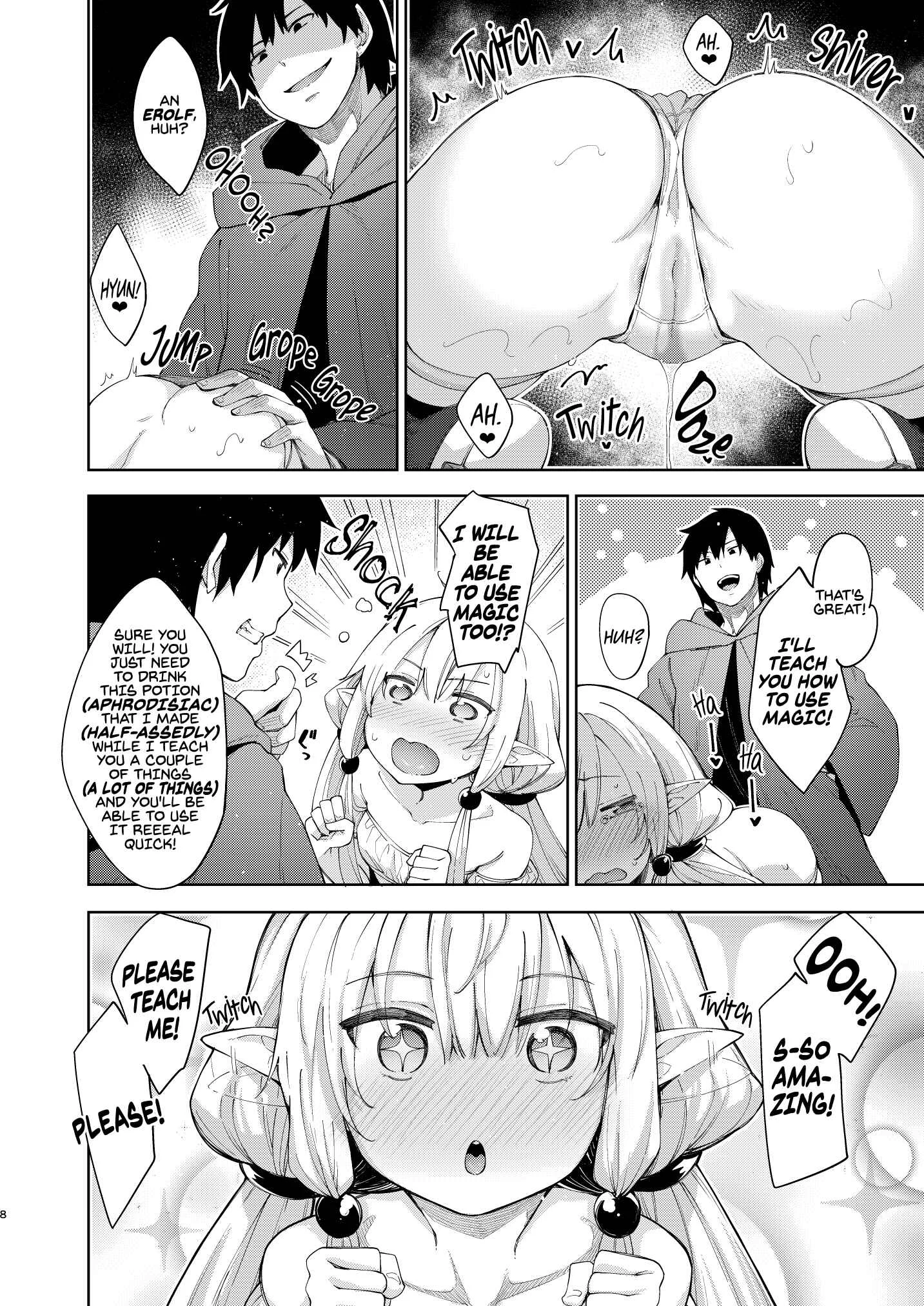 Isekai Kita no de Mahou o Sukebe na Koto ni Riyou Shiyou to Omou Chapter 2 - Page 8