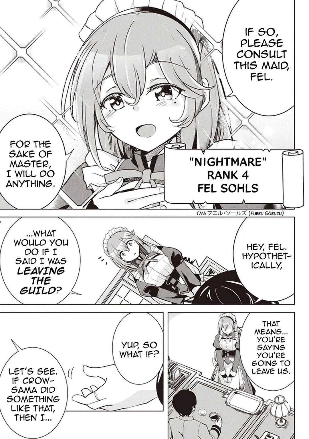 Isekai Saikouhou no Guild Leader ~Guild Saijaku no Boku da Kedo, Guild Members Zen'in no ai ga Omokute Guild wo Yameraremasen~ Chapter 1 - Page 8