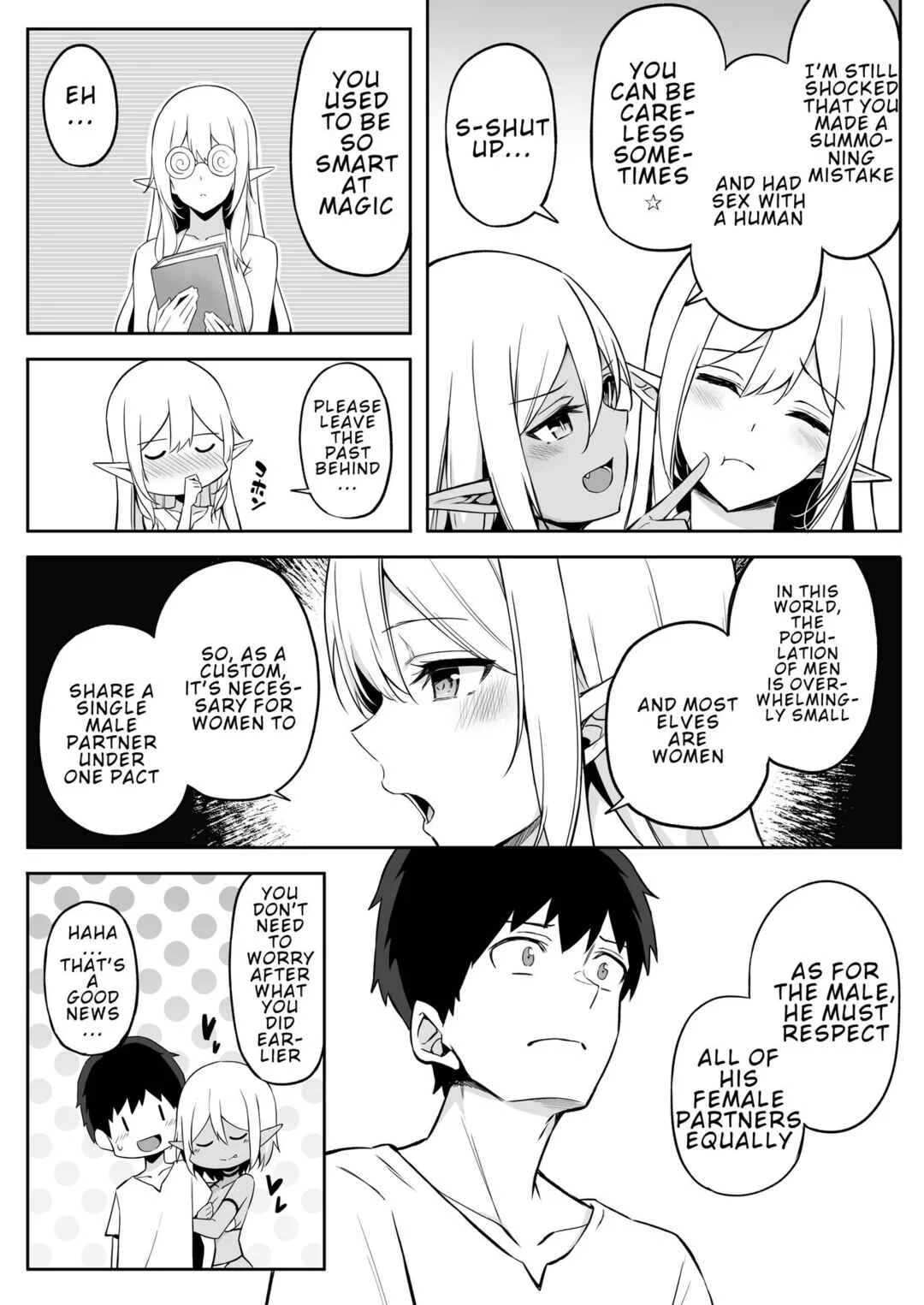 Isekai Shoukan - Elf na Onee-san wa Suki desu ka? Chapter 2 - Page 36