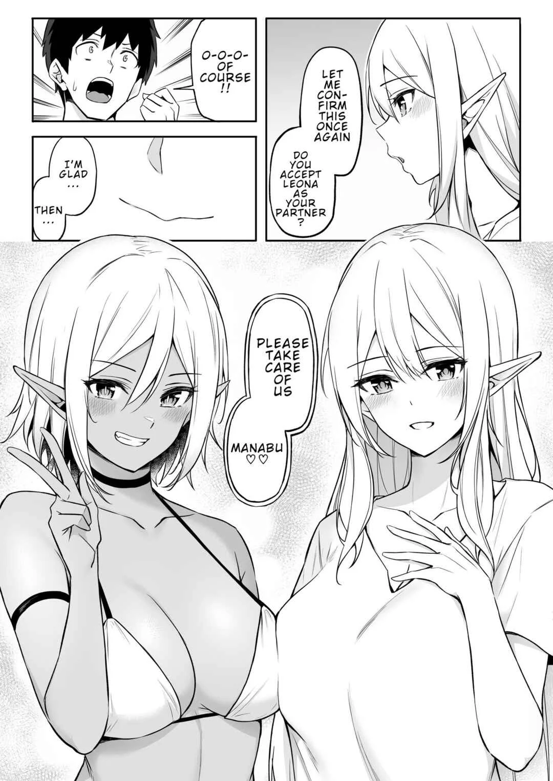 Isekai Shoukan - Elf na Onee-san wa Suki desu ka? Chapter 2 - Page 37