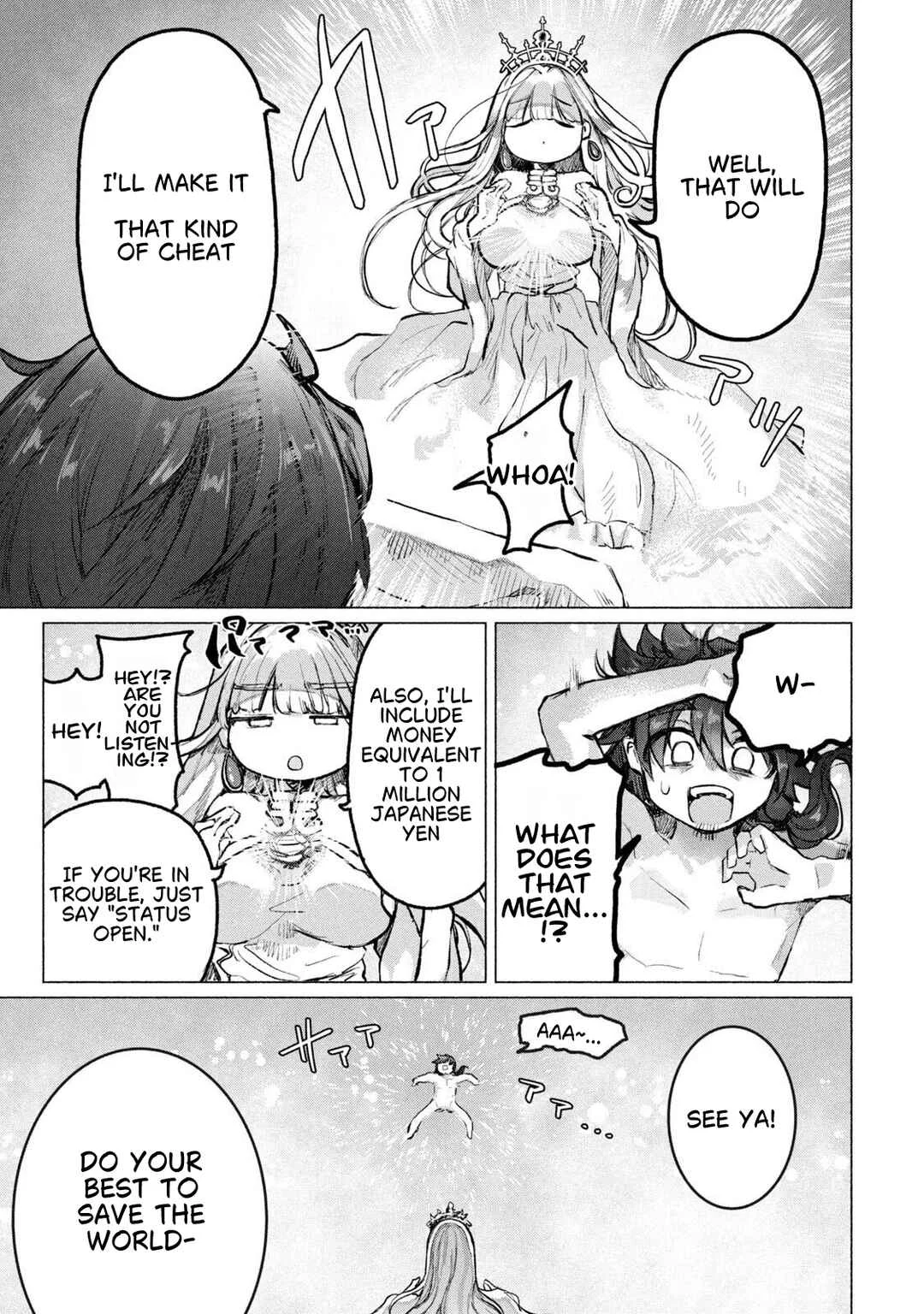 Isekai Ten'i Shita Ore wa, H no Tabi ni Gacha wo Hiku! ~Mottekure, Ore no Seiryoku!~ Chapter 1 - Page 8