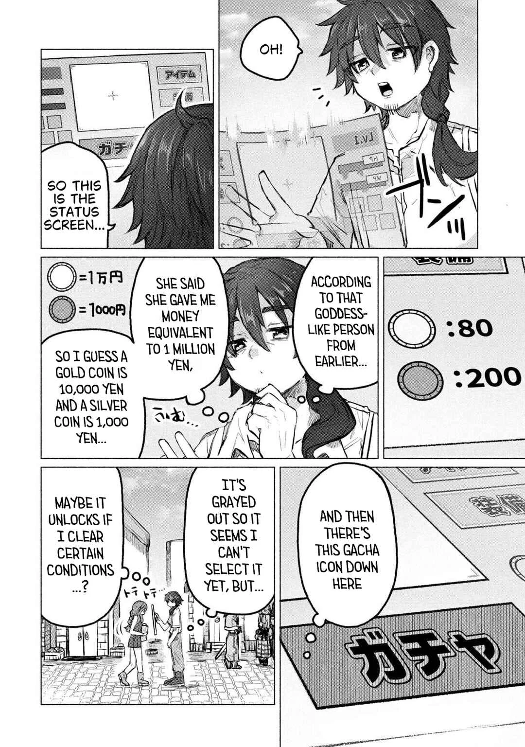 Isekai Ten'i Shita Ore wa, H no Tabi ni Gacha wo Hiku! ~Mottekure, Ore no Seiryoku!~ Chapter 1 - Page 11