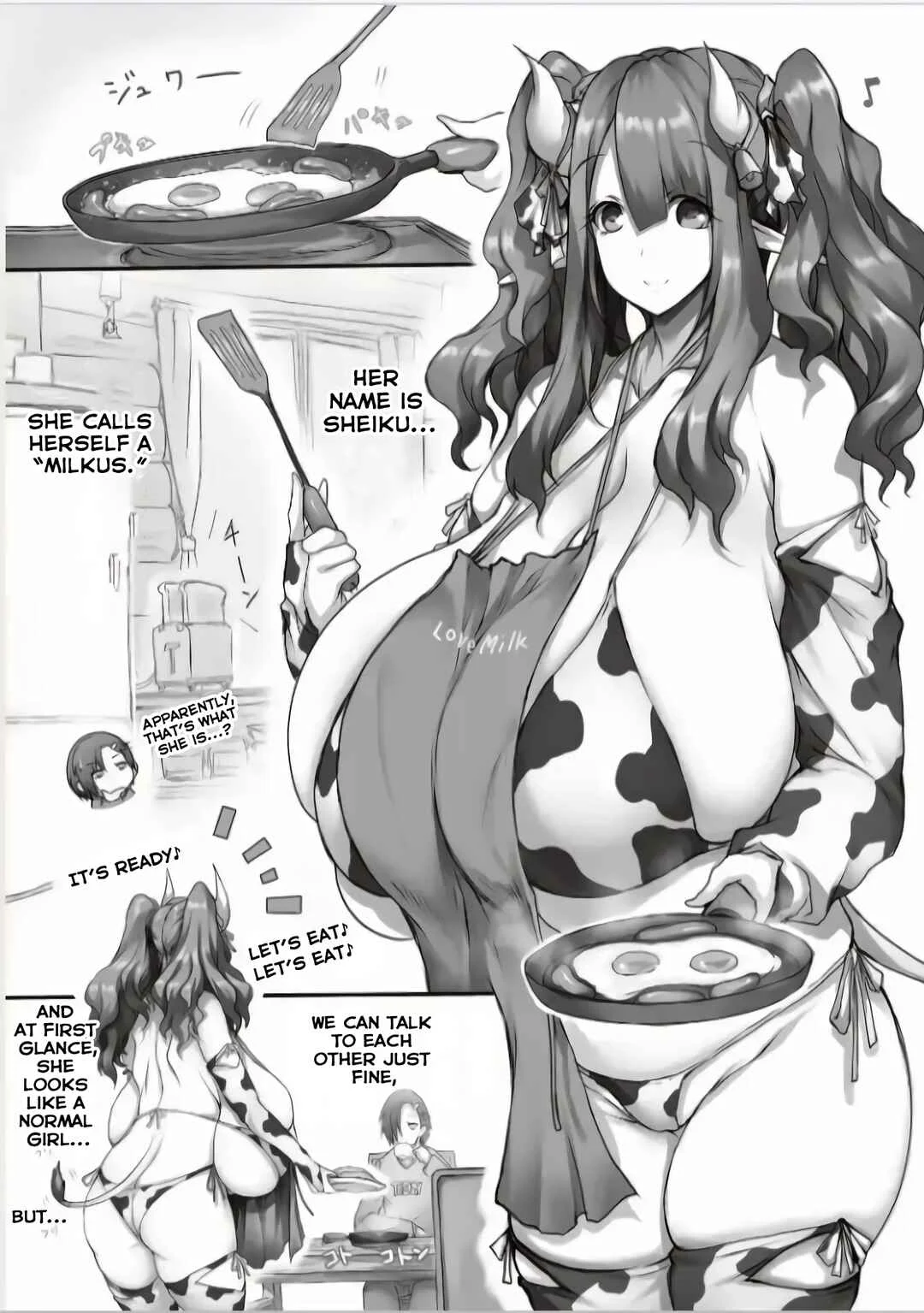 Isekai Ushi Musume Chapter 1: AMAZING CHEST AHEAD!!! - Page 7