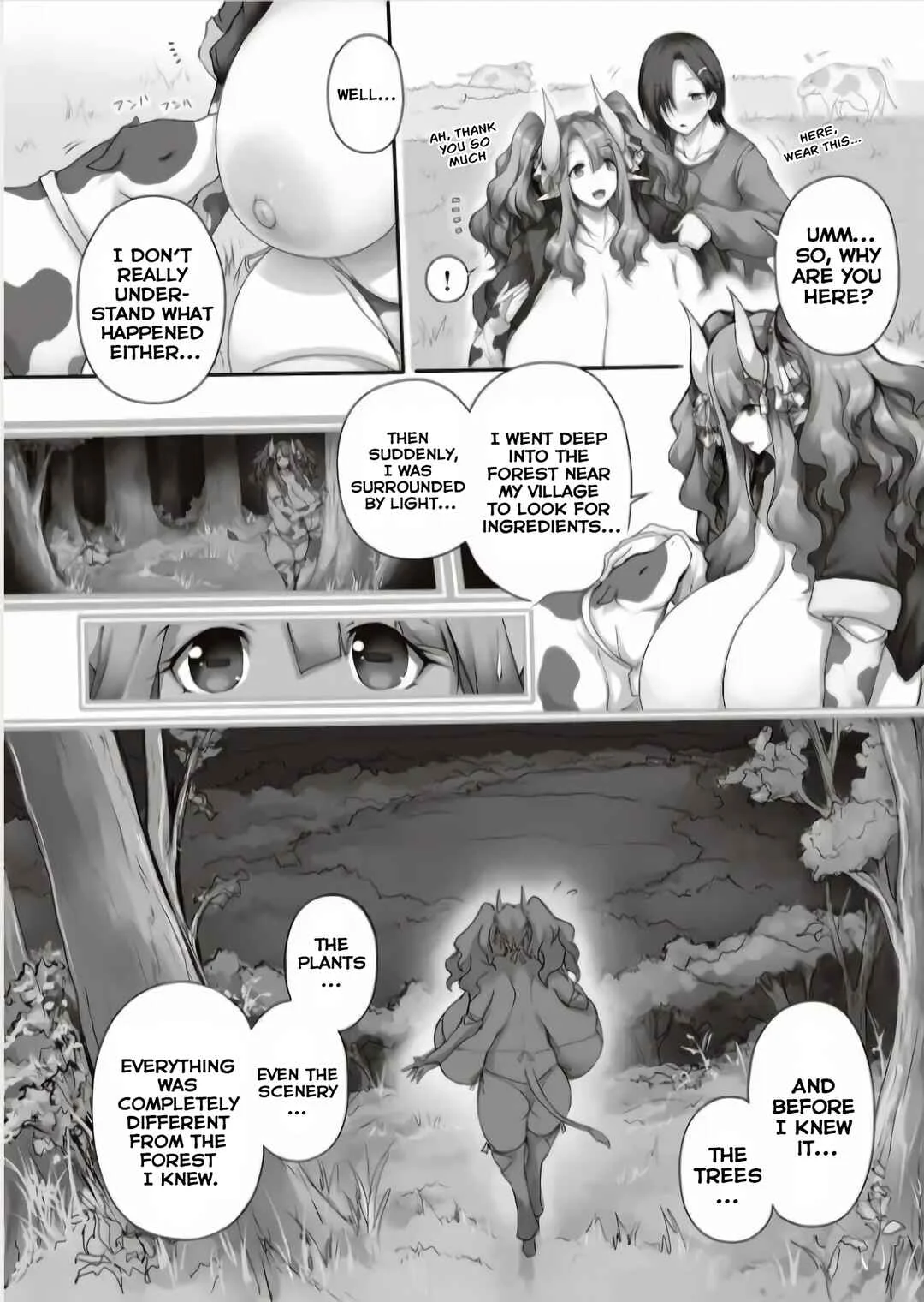 Isekai Ushi Musume Chapter 1: AMAZING CHEST AHEAD!!! - Page 15