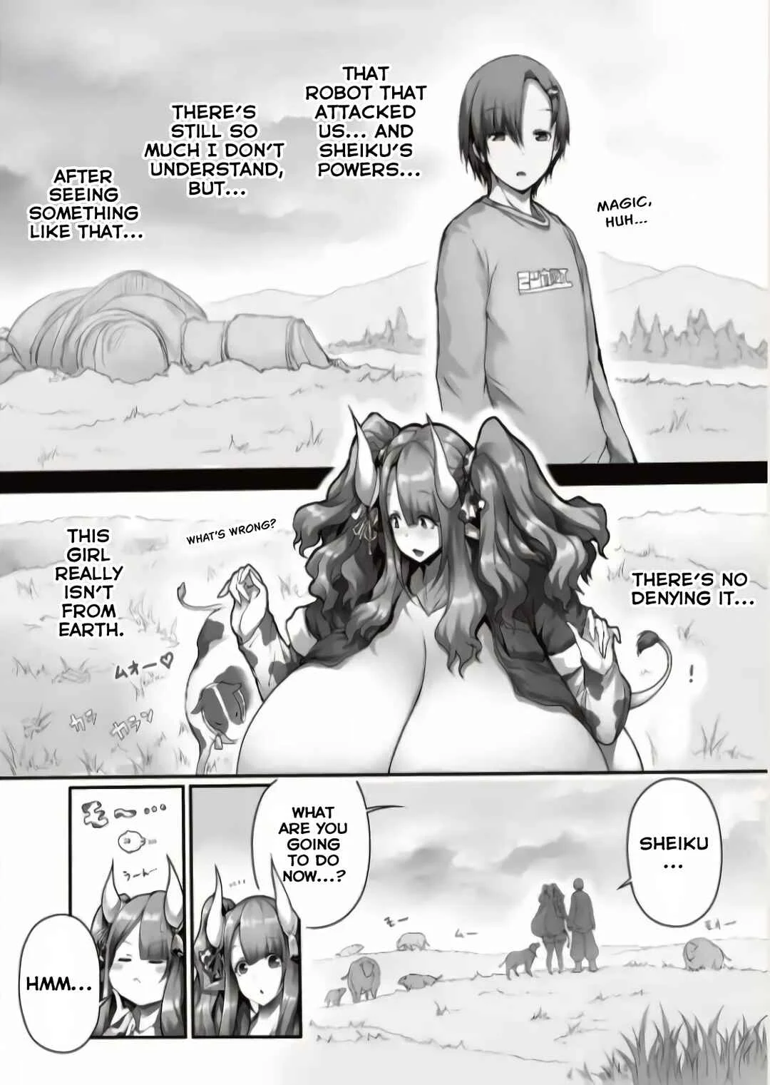 Isekai Ushi Musume Chapter 1: AMAZING CHEST AHEAD!!! - Page 36