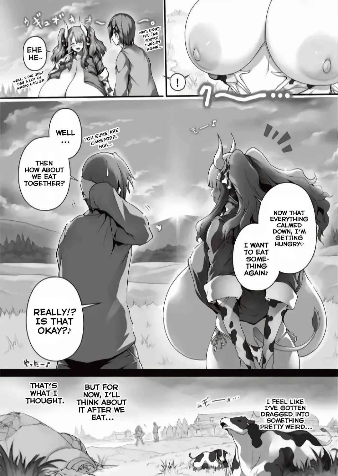 Isekai Ushi Musume Chapter 1: AMAZING CHEST AHEAD!!! - Page 37