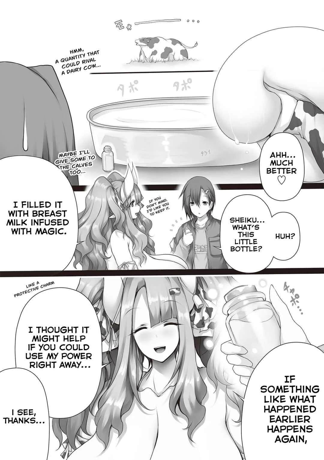 Isekai Ushi Musume Chapter 2: Breast Milk - Page 22