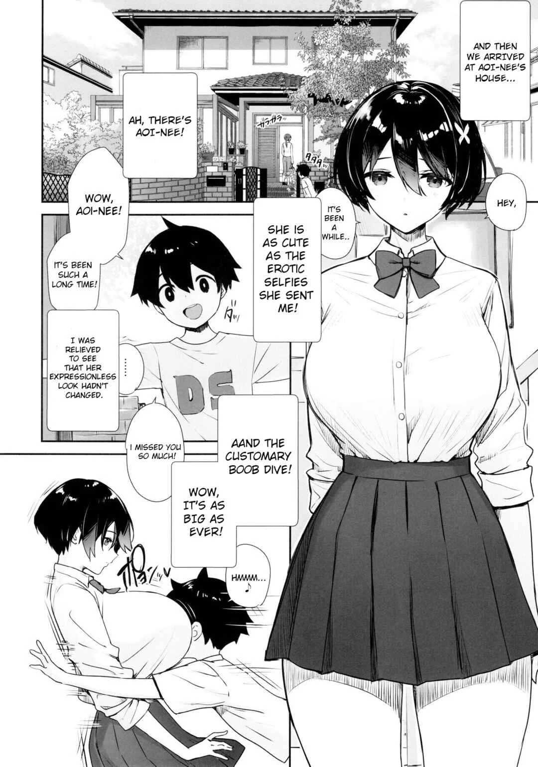 Itsumo No-pan No-bra na Mukanjou Onee-chan no Shikyuu ni Ippai H na Koto (Osekkyou) o Shite Boku no Mono ni Suru Hon Chapter 1 - Page 3