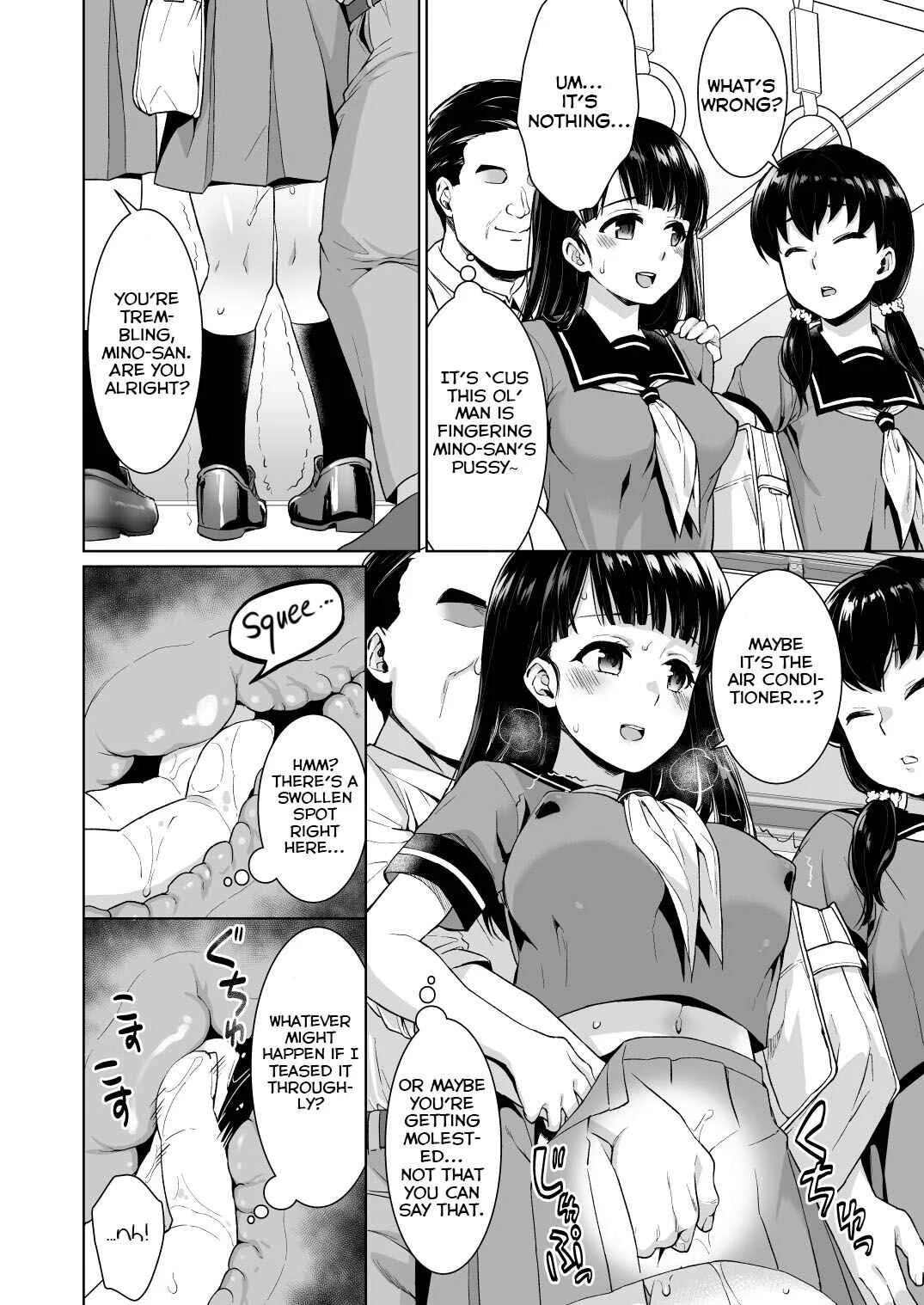 Iya da to Ienai Jimikei Shoujo to Chikan Densha Chapter 1 - Page 10