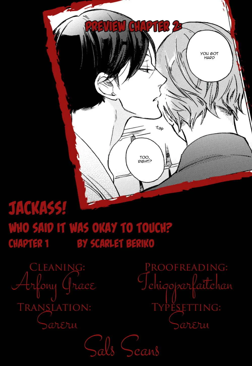 Jackass! - Sawatte Ii tte Dare ga Itta yo? Chapter 1 - Page 37