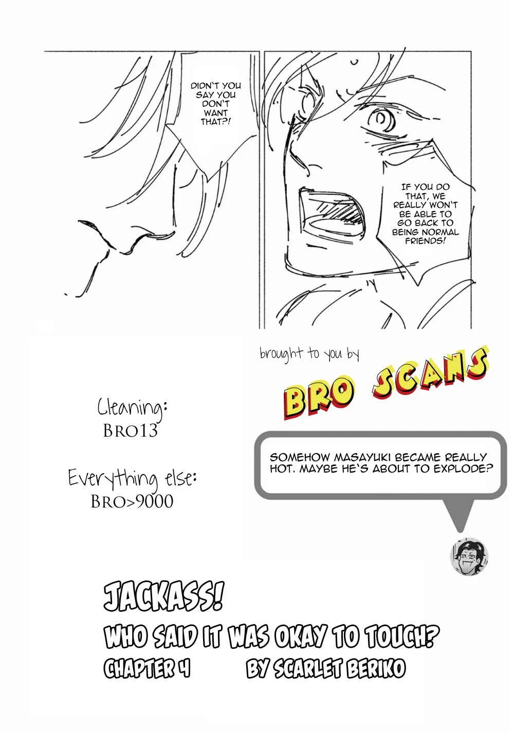 Jackass! - Sawatte Ii tte Dare ga Itta yo? Chapter 4 - Page 33