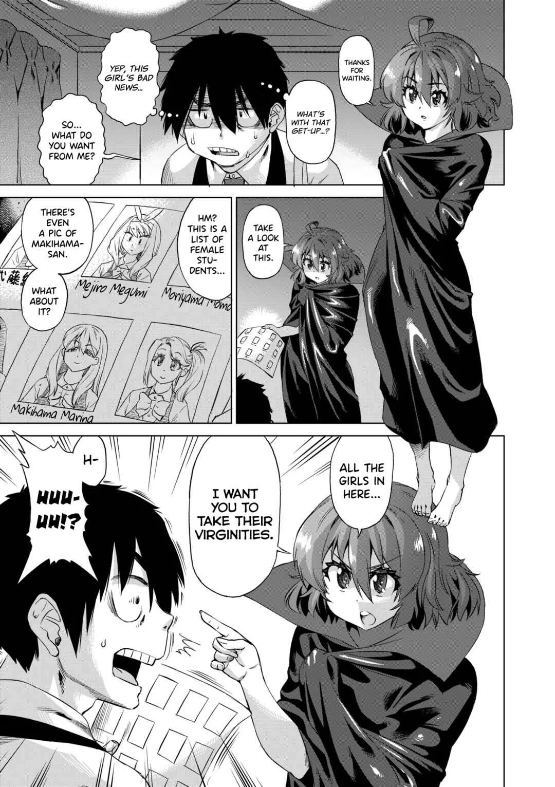 Jagan no Saimin Inryoku de Seitokai Les Joshi-tachi no Shojo o Kyousei Rape!! Chapter 1: Virgin break!! Jashin-san - Page 13