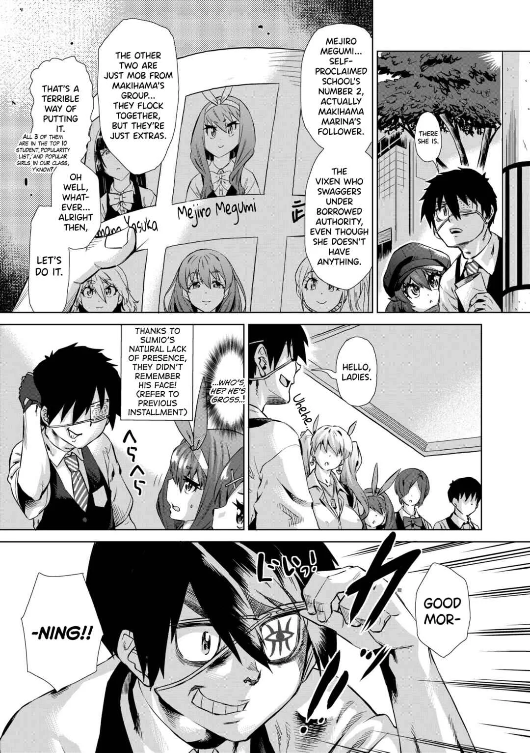 Jagan no Saimin Inryoku de Seitokai Les Joshi-tachi no Shojo o Kyousei Rape!! Chapter 2: Virgin break!! Jashin-san 2 - Page 7