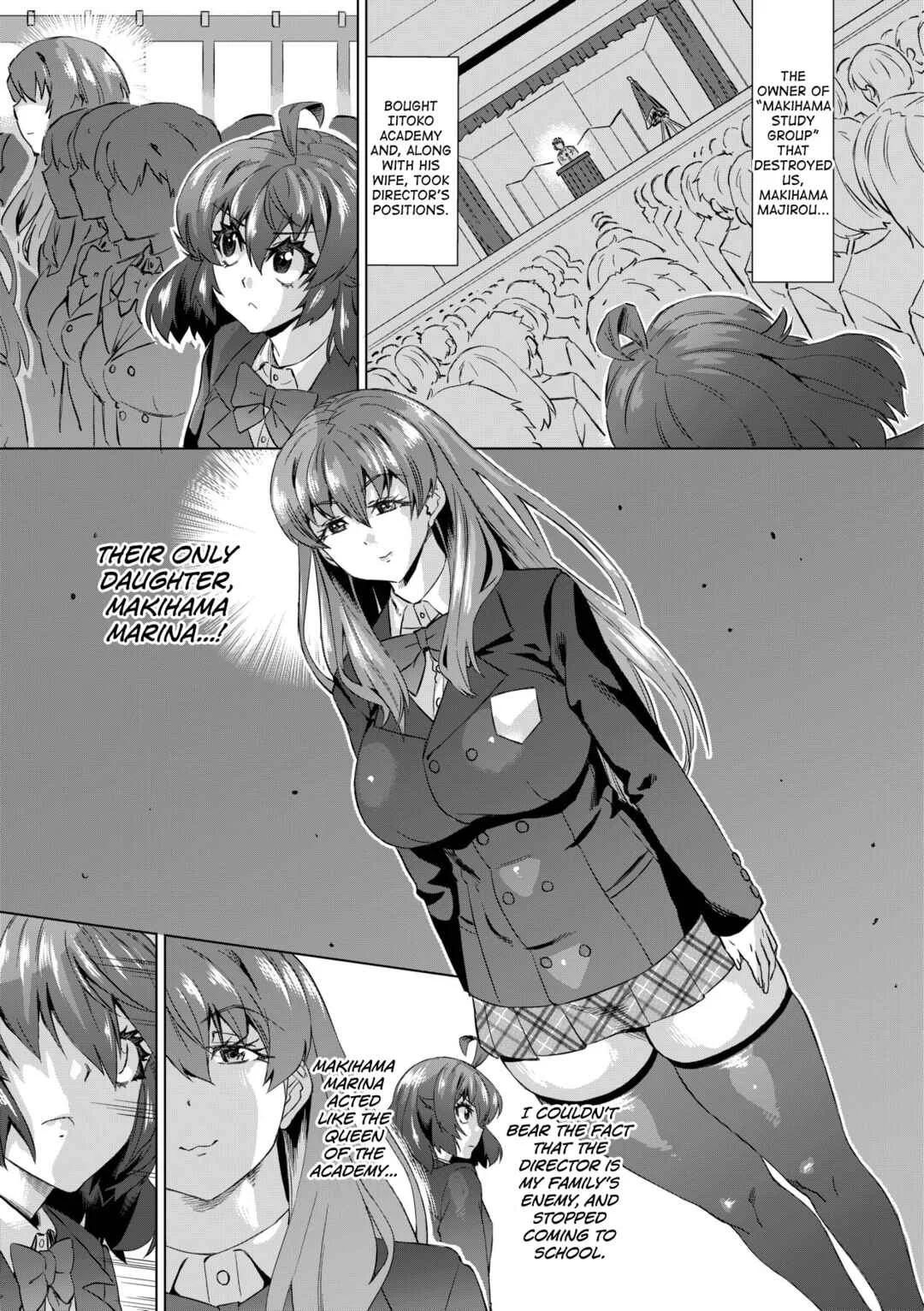 Jagan no Saimin Inryoku de Seitokai Les Joshi-tachi no Shojo o Kyousei Rape!! Chapter 3: Virgin break!! Jashin-san 3 - Page 9