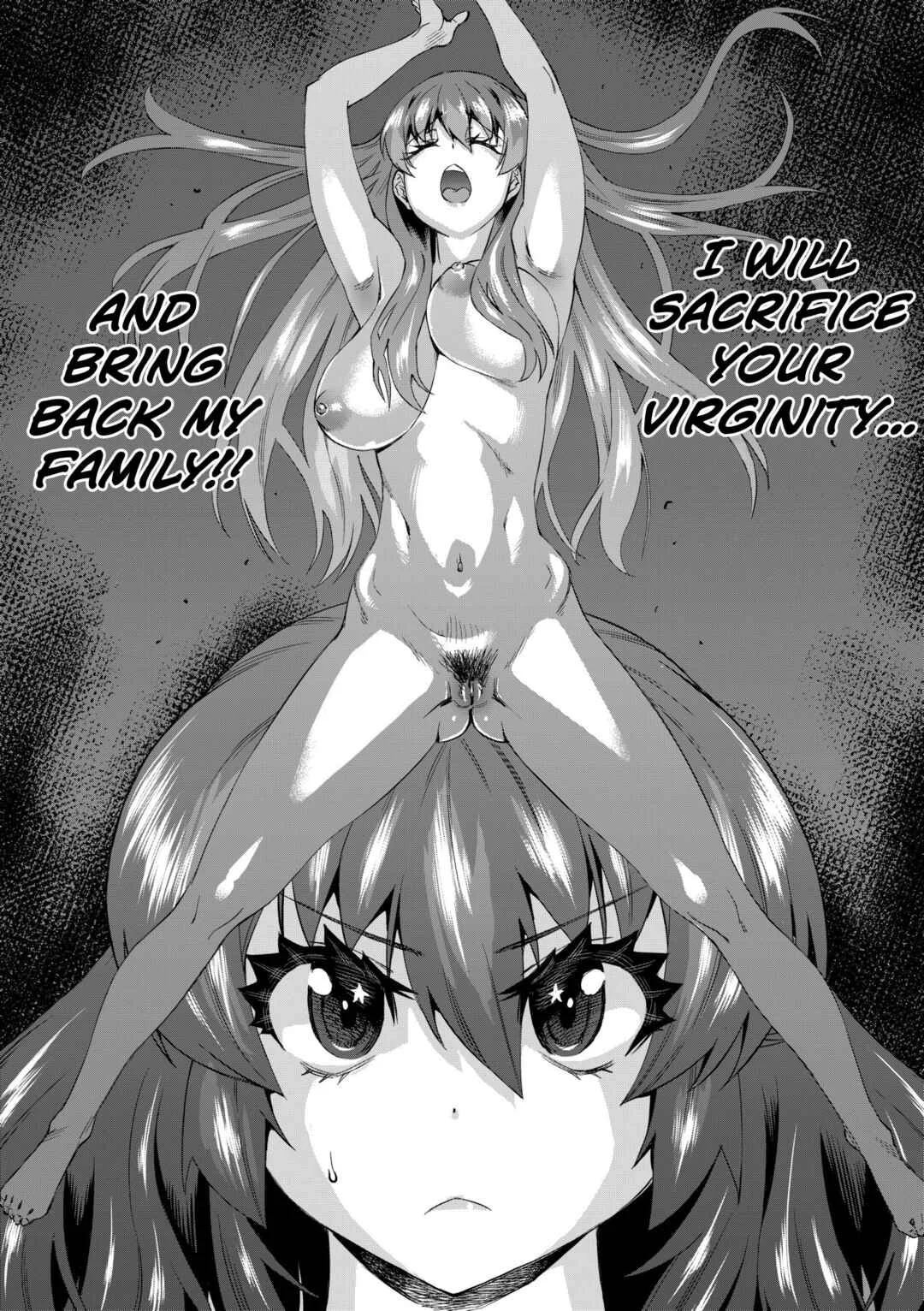 Jagan no Saimin Inryoku de Seitokai Les Joshi-tachi no Shojo o Kyousei Rape!! Chapter 3: Virgin break!! Jashin-san 3 - Page 10
