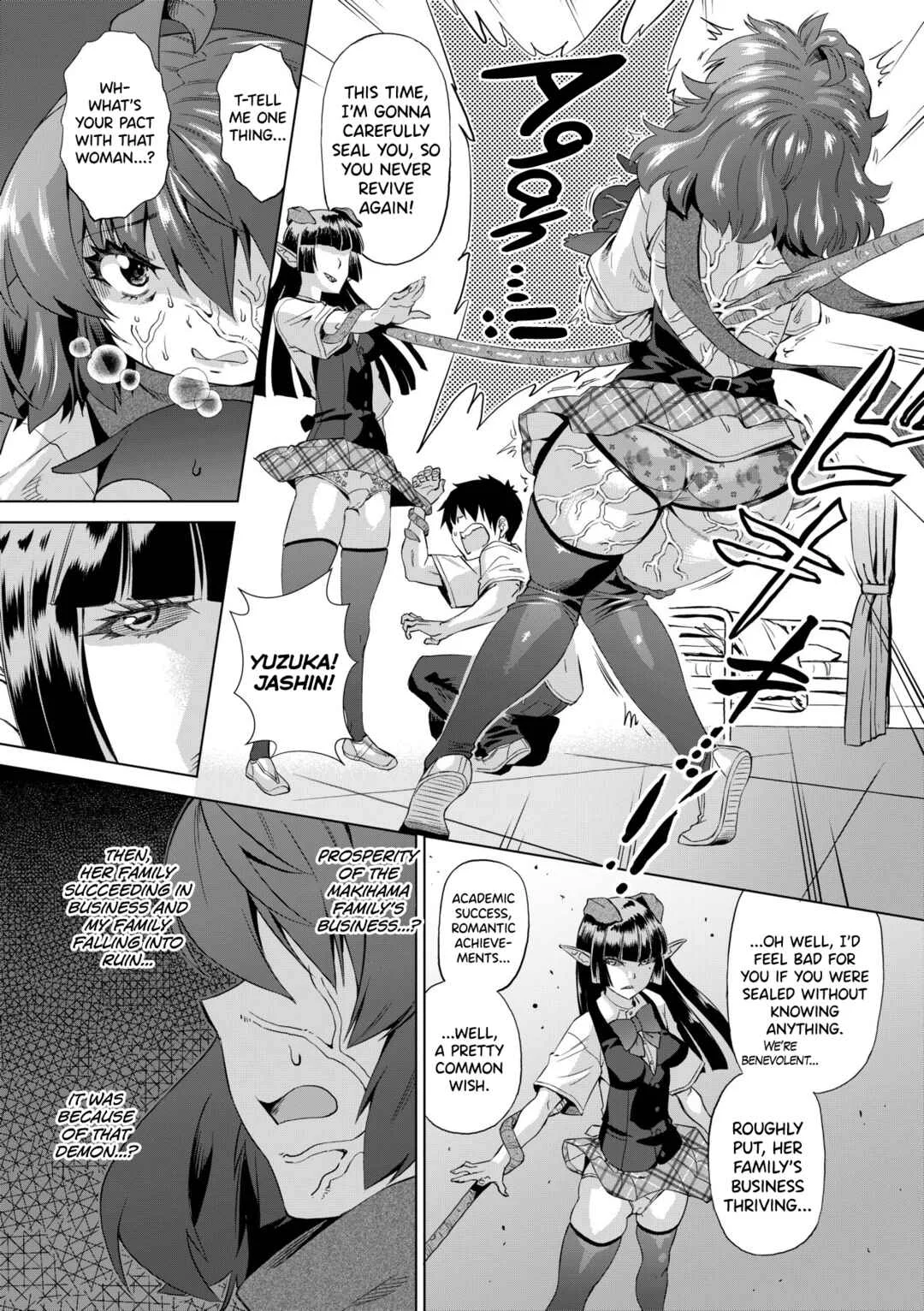 Jagan no Saimin Inryoku de Seitokai Les Joshi-tachi no Shojo o Kyousei Rape!! Chapter 3: Virgin break!! Jashin-san 3 - Page 14