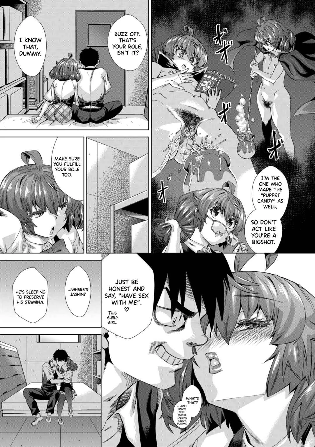 Jagan no Saimin Inryoku de Seitokai Les Joshi-tachi no Shojo o Kyousei Rape!! Chapter 5: Virgin break!! Jashin-san 5 - Page 3