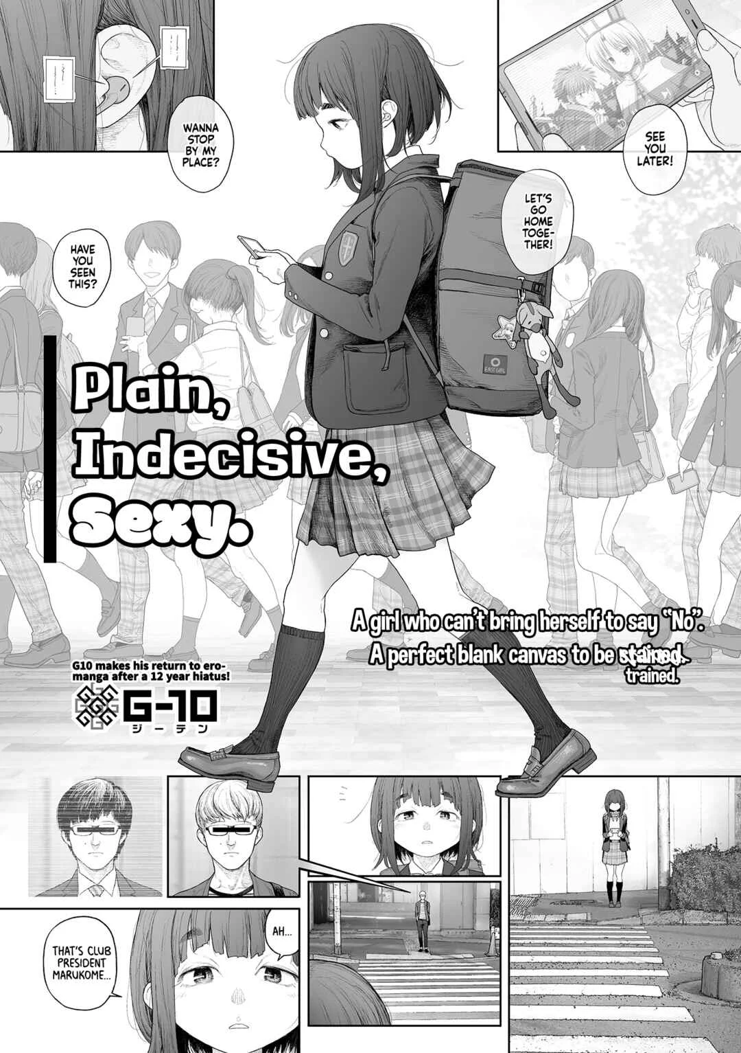 Jimi de, Shoukyokuteki de, Eroi. Chapter 1 - Page 1
