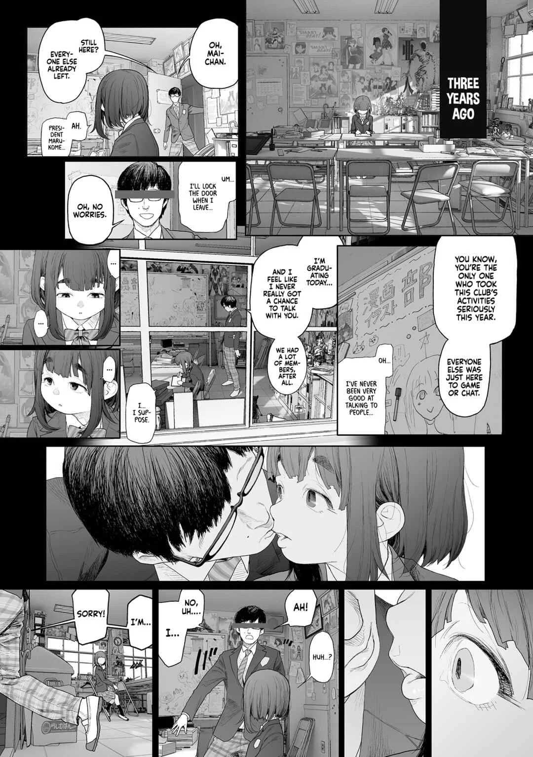 Jimi de, Shoukyokuteki de, Eroi. Chapter 1 - Page 2