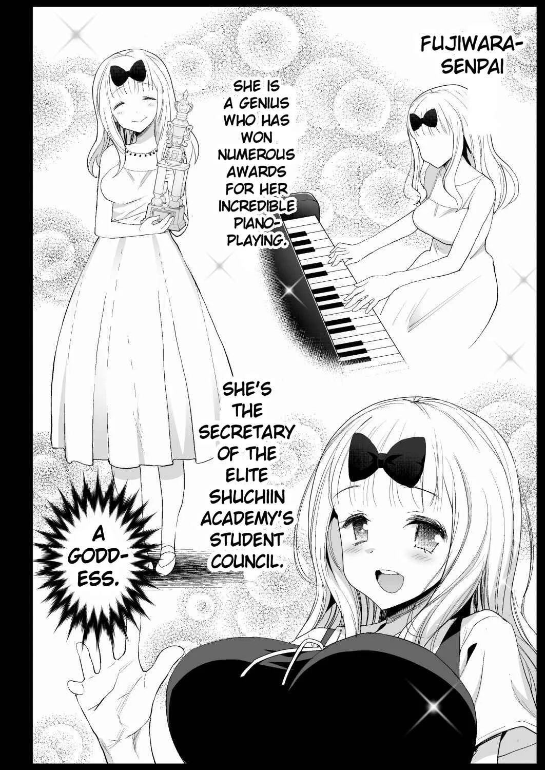 Kaguya-sama wa Kokurasetai - Fujiwara Senpai wa Sukidarake (Doujinshi) Chapter 1 - Page 5