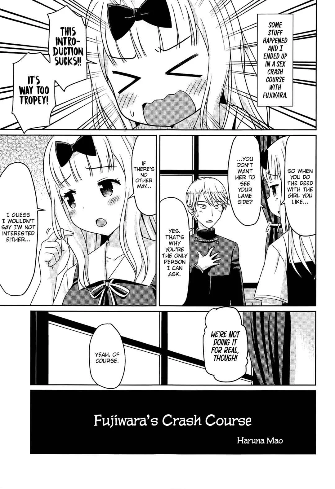 Kaguya-sama wa Kokurasetai - KaguyaX Chapter 1 - Page 4