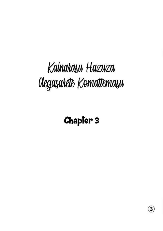 Kainarasu Hazuga Aegasarete Komattemasu Chapter 3 - Page 3