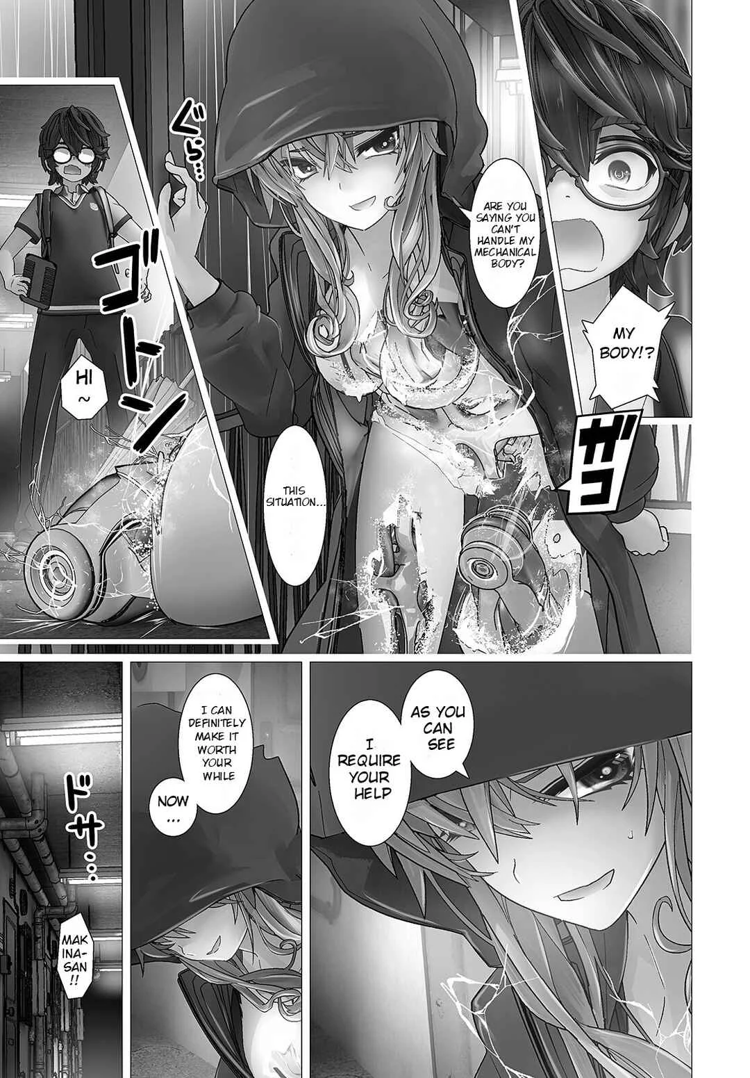 Kakushite! Makina-san!! Chapter 1: Makina-san Is Caught Out - Page 14
